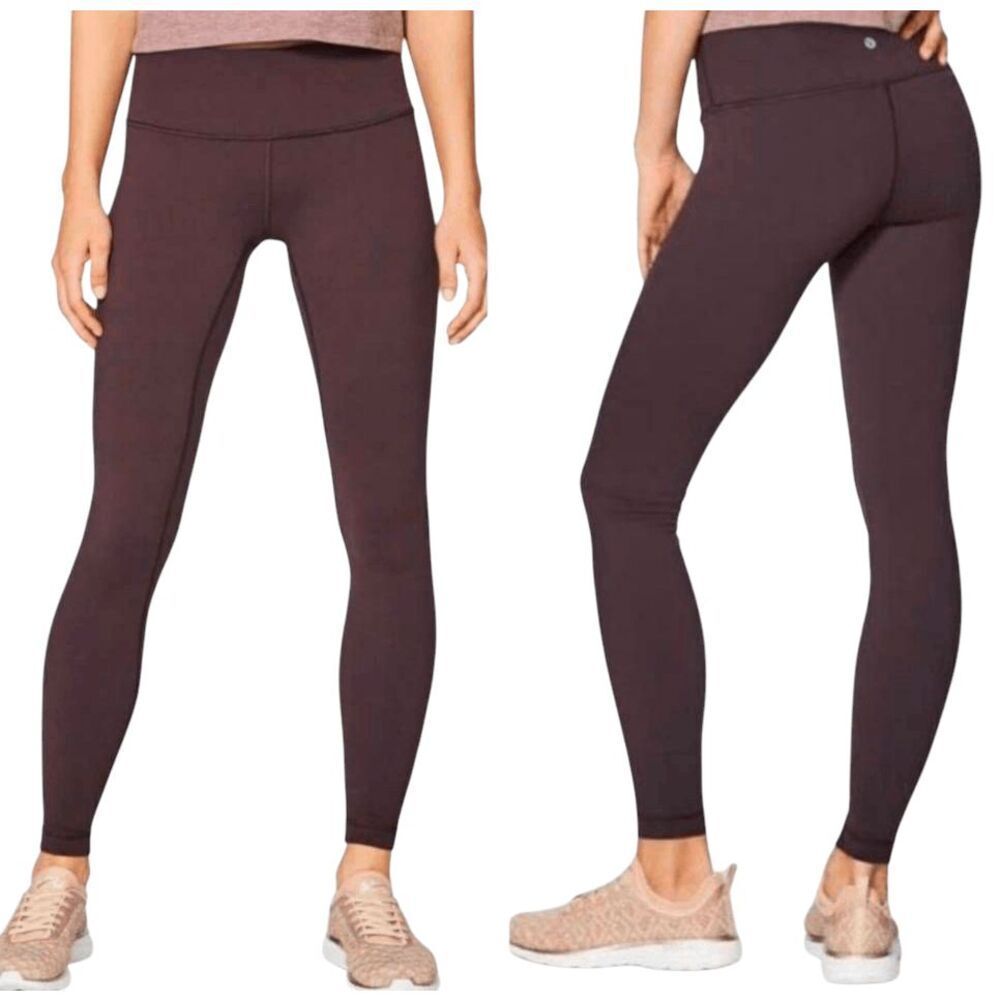 LULULEMON ATHLETICA Wunder Under Low-Rise Tight 'Full-On Luon 28' Size 4